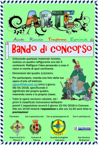 Bando di concorso 2018