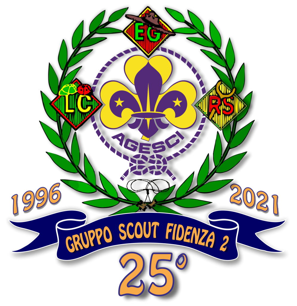 Logo 25 anni Fidenza 2